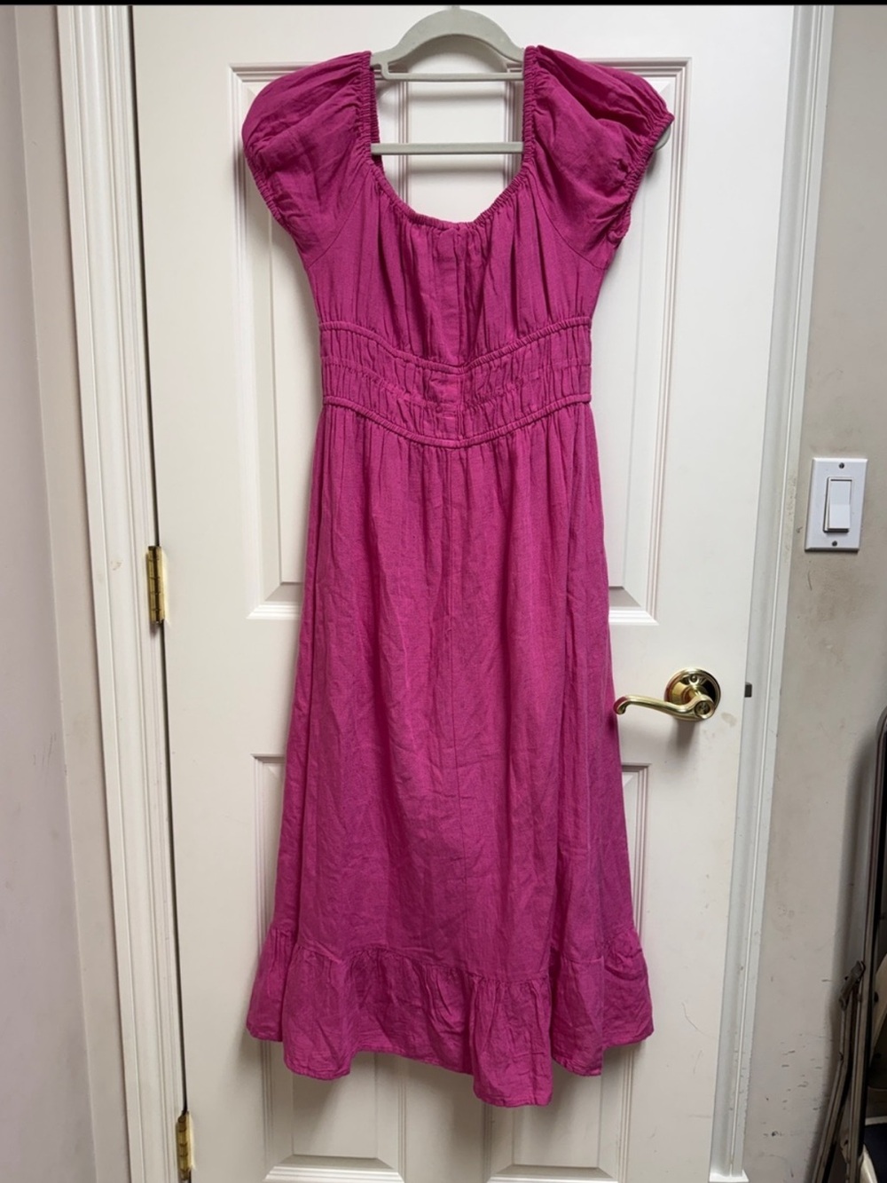 Sim & Sam Linen-blend Maxi Dress - Picture 8 of 10